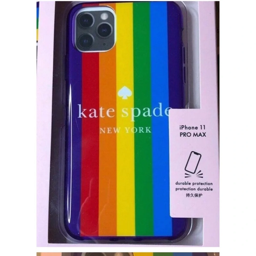 Kate SPADE NEW YORK RAINBOW 🌈 PRINT IPHONE 11 PRO MAX CASE 🌺IN STORES🌺